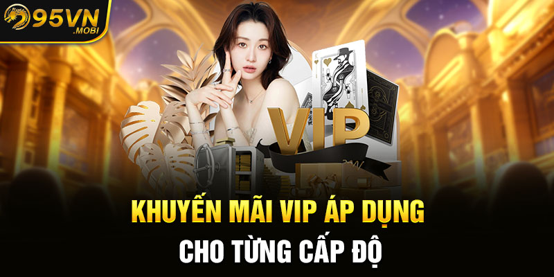 Khuyến mãi VIP áp dụng cho từng cấp độ