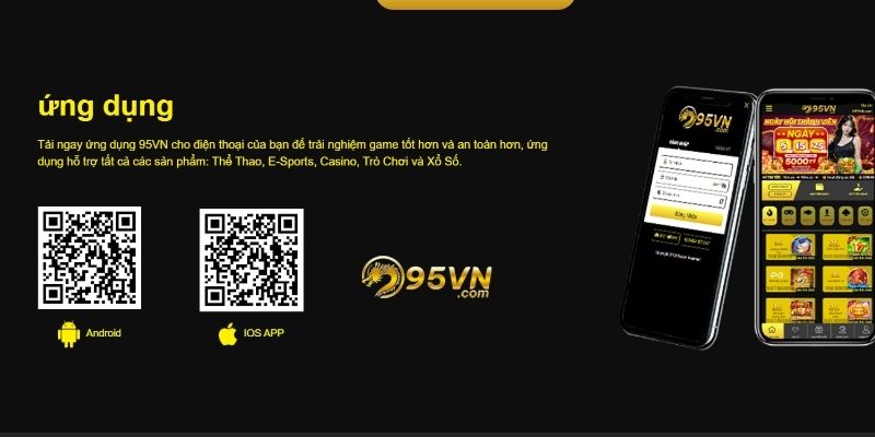 Hội viên có thể quét mã QR tiện lợi để nhận link tải app chính thức